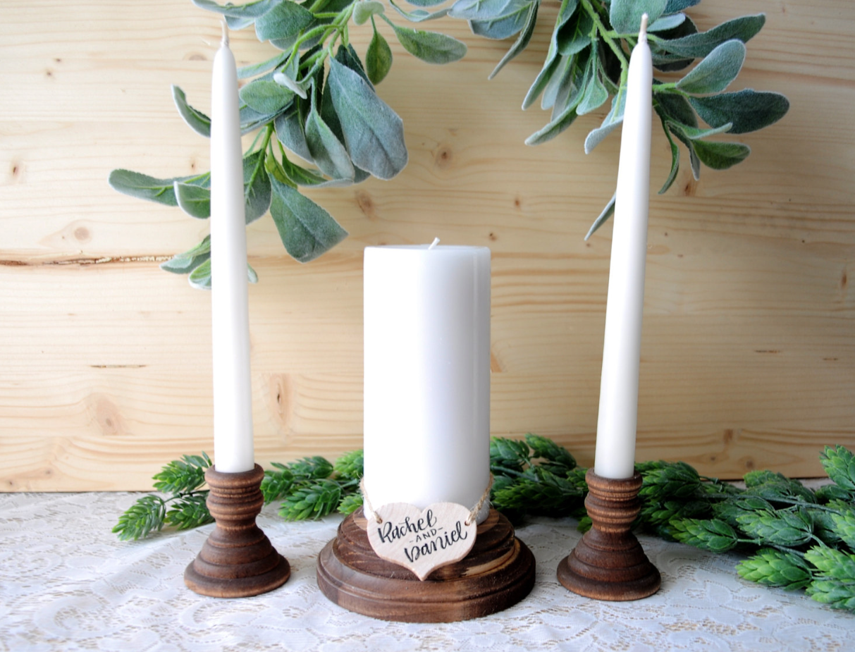 10 Modern Unity Candles Tabitha Lace